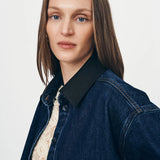 ROWIE - Clancy Oversized Jacket - Classic Indigo