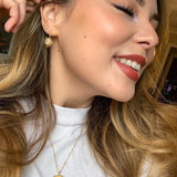 SATYA - North Star Moonstone Starburst Earrings