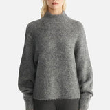 ENA PELLY - Nicola Mohair Knit - Charcoal