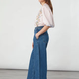 SEVENTY + MOCHI - Zena Top - Indigo Coral