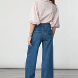 SEVENTY + MOCHI - Zena Top - Indigo Coral