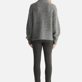 ENA PELLY - Nicola Mohair Knit - Charcoal