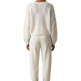 AMERICAN DREAMS - Cornelia Cropped Cardigan - White