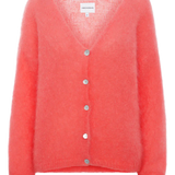 AMERICAN DREAMS - Cornelia L.S Cardigan - Coral Red