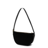 SANCIA - The Osimo Bag - Black Suede