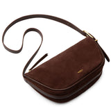 SANCIA - The Osimo Bag - Cocoa Suede