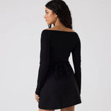 DOMINIQUE HEALY - Mae Wrap - Black