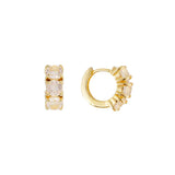 FAIRLEY - Rose Quartz Huggies