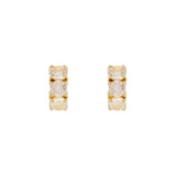 FAIRLEY - Rose Quartz Huggies
