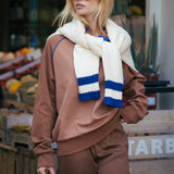 ARAMINTA JAMES - A.J V-Neck Knit Sweater - Coconut