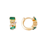 FAIRLEY - Green Cluster Huggies | Gold