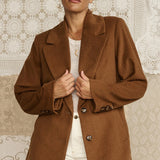 SPELL - Dilettante Coat - Brick