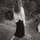 DOMINIQUE HEALY - Maeve Shirt - Cream Pure Silk