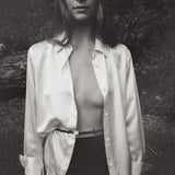 DOMINIQUE HEALY - Maeve Shirt - Cream Pure Silk