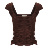 DOMINIQUE HEALY - Jolene Tee - Espresso