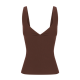 DOMINIQUE HEALY - Jill Tank - Chocolate