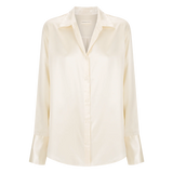 DOMINIQUE HEALY - Maeve Shirt - Cream Pure Silk
