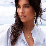 MURKANI - Halcyon Drop Necklace - 18kt Gold Plated