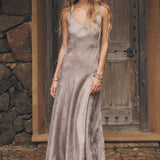 SPELL - Dubois Bias Gown - Fossil