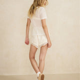 SPELL - Dubois Lace Short - Pearl