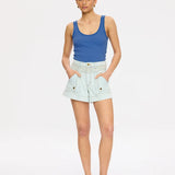 KIVARI - Tallulah Scoop Tank - Cobalt Blue