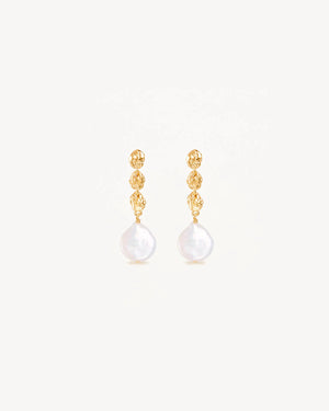 By Charlotte - Grow With Grace Earrings - Gold