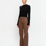 KIVARI - Annike Jersey Top - Black