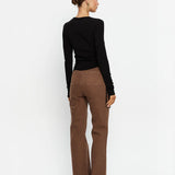 KIVARI - Annike Jersey Top - Black