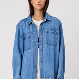REMAIN - Effie Shirt - Mid Blue