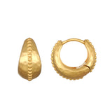 SATYA - Little Joys Dot Huggie Hoop Earrings | Gold