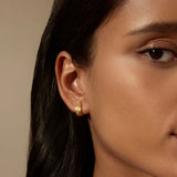 SATYA - Little Joys Dot Huggie Hoop Earrings | Gold