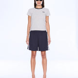 ENA PELLY - Valentina Stripe Short - Charcoal