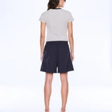 ENA PELLY - Valentina Stripe Short - Charcoal