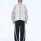 ENA PELLY - Alice Faux Fur Jacket - Bone