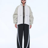 ENA PELLY - Alice Faux Fur Jacket - Bone