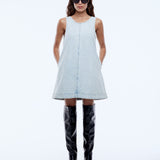 ENA PELLY - Annie Denim Dress - Light Wash