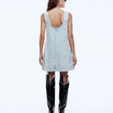 ENA PELLY - Annie Denim Dress - Light Wash