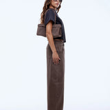 ENA PELLY - Lessa Denim Jean - Washed Mocha