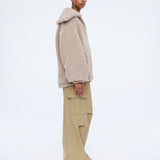 ENA PELLY - Tina Teddy Jacket - Birch