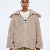ENA PELLY - Tina Teddy Jacket - Birch