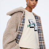 ENA PELLY - Tina Teddy Jacket - Birch