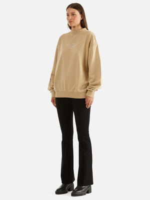 ENA PELLY - Chloe Oversized Sweater - Biscuit