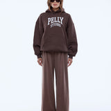 ENA PELLY - Pelly Studio Hoodie - Mocha