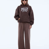 ENA PELLY - Pelly Studio Hoodie - Mocha