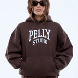 ENA PELLY - Pelly Studio Hoodie - Mocha