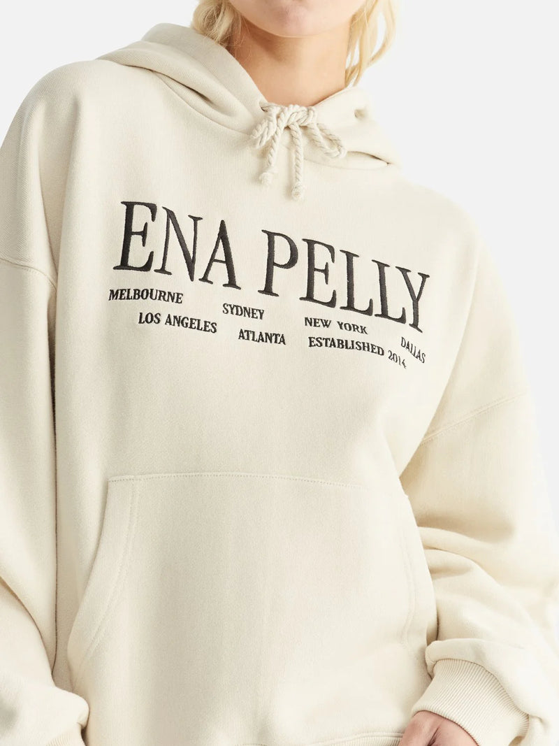 ENA PELLY - Greta Oversized Hoodie - Bone