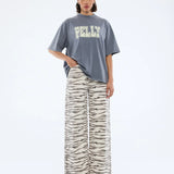ENA PELLY - Pelly World Tour Tee - Washed Grey