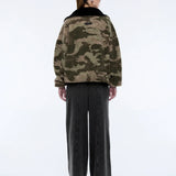 ENA PELLY - Winnie Qtr Zip - Camo Print