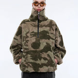 ENA PELLY - Winnie Qtr Zip - Camo Print