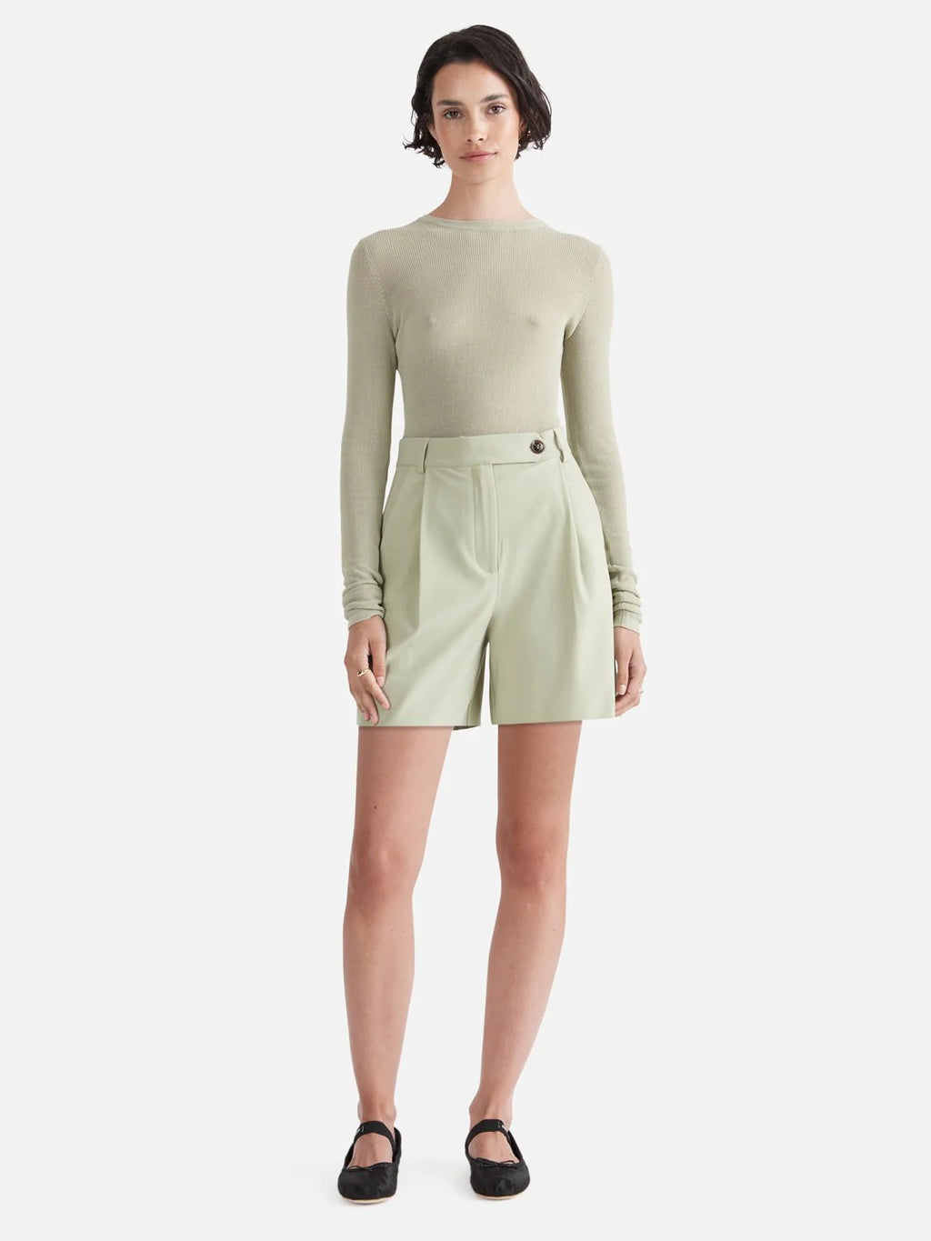 Ena Pelly - Tailored Bermuda Short - Jade